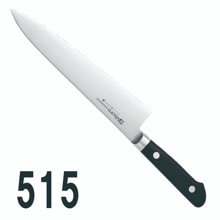 庖丁各種｜ミソノ モリブデン鋼 牛刀（両刃) 512｜藤田道具