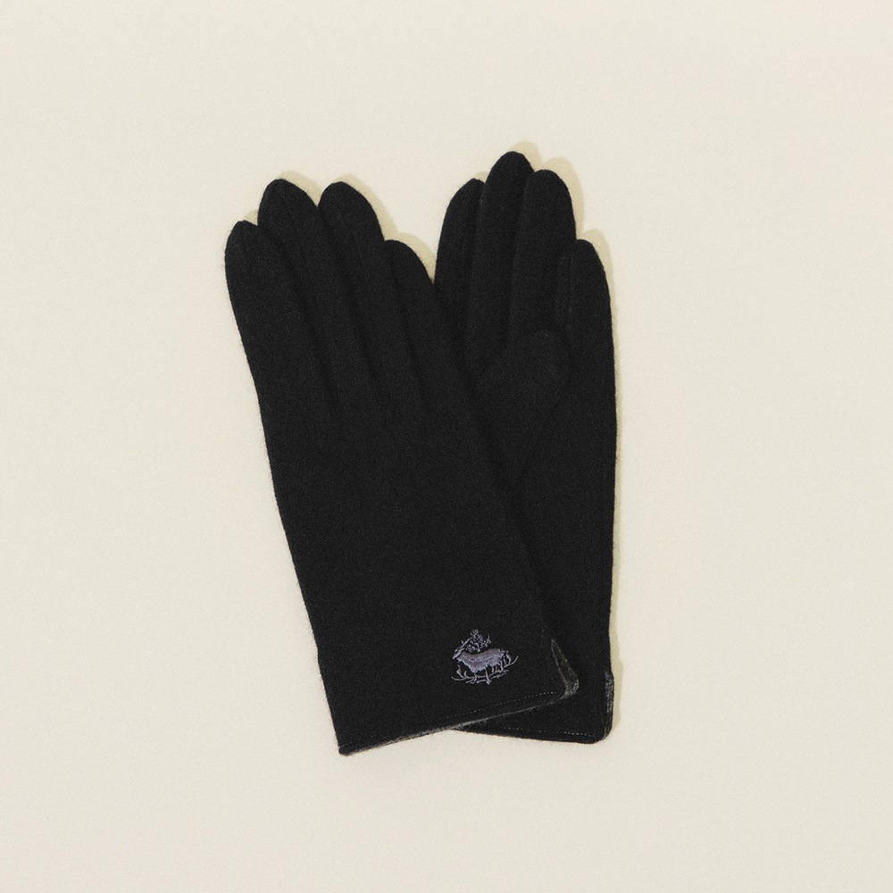 カシミヤ100％ バイカラーグローブ | Other | FUKAKINET