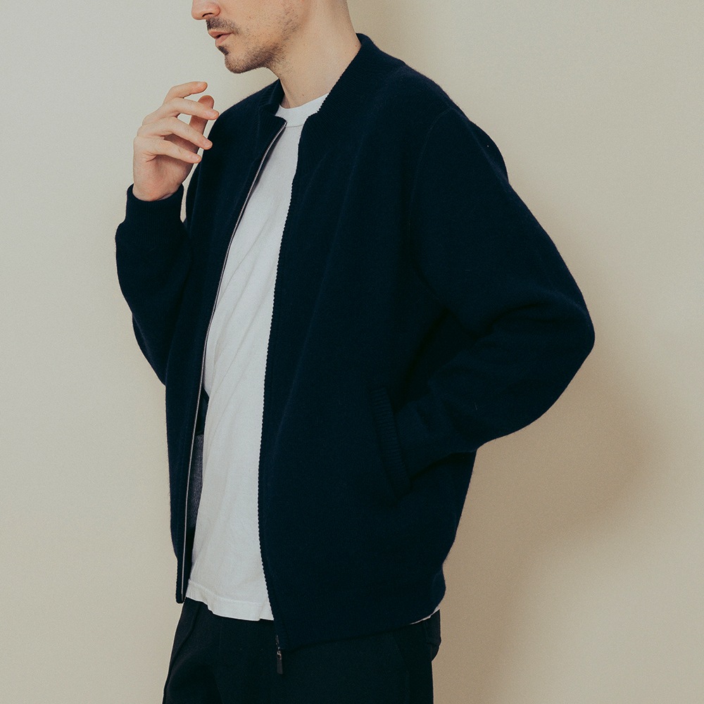 カシミヤ100％ ジップアップ | Material,Cashmere | FUKAKINET