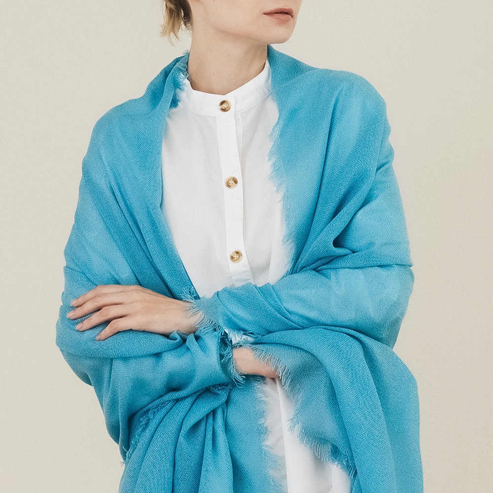 カシミヤシルク エアリーストール | Item,Stole | FUKAKINET