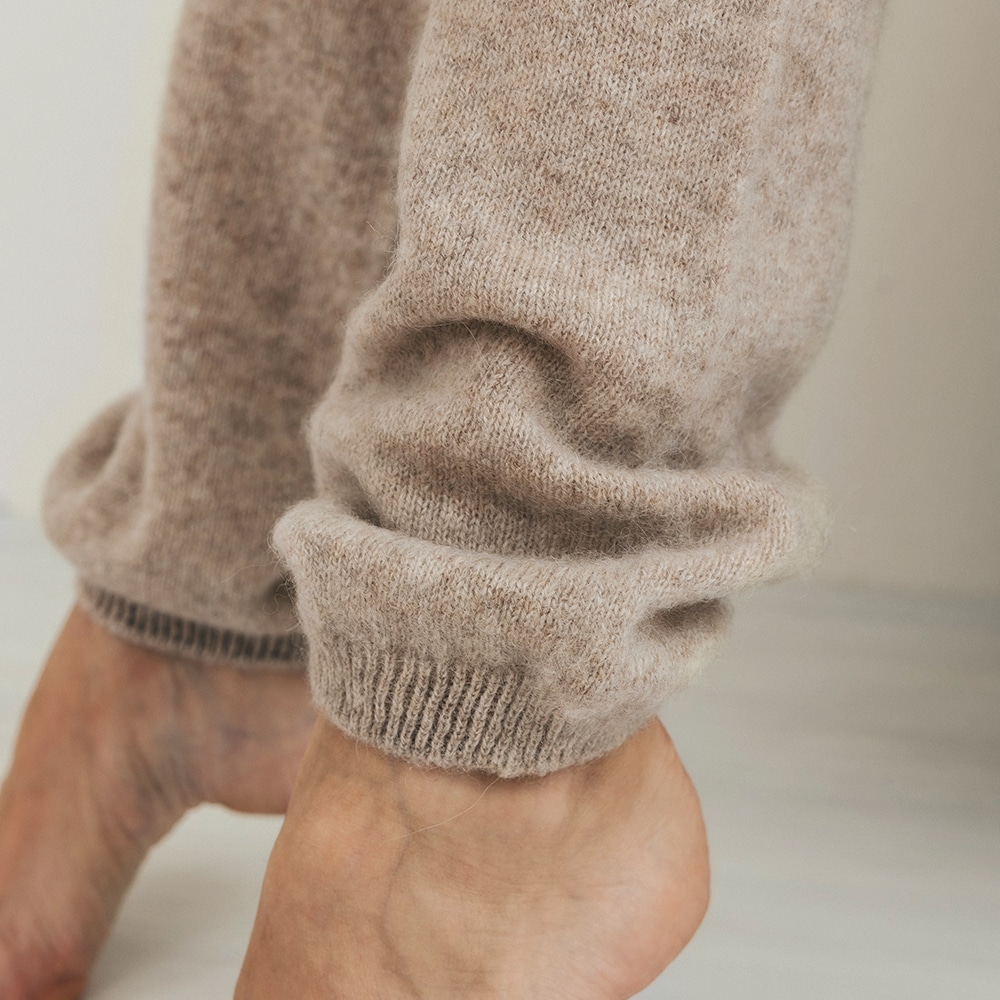 カシミヤ&ベビーアルパカ レッグウォーマー＜強縮加工＞ | Other