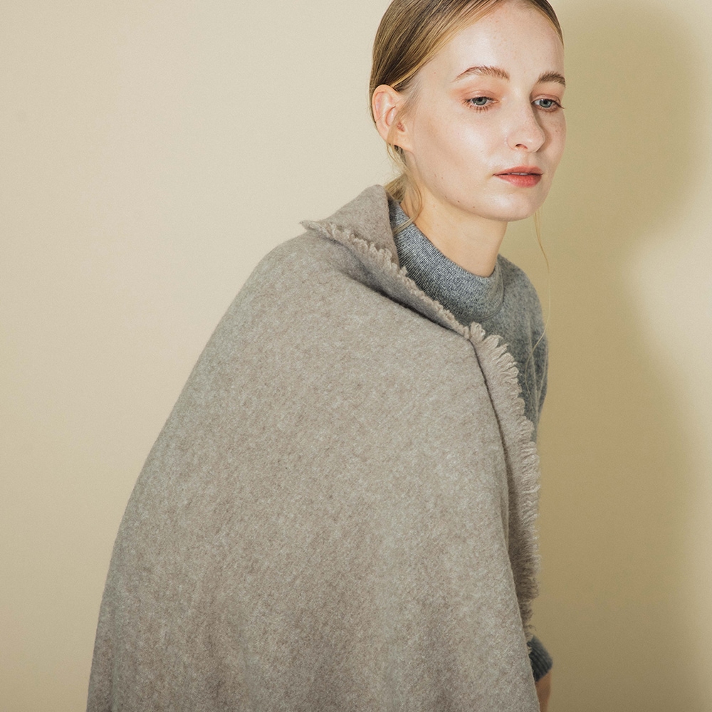 カシミヤ100％ 手仕上げブランケット | Blanket | FUKAKINET