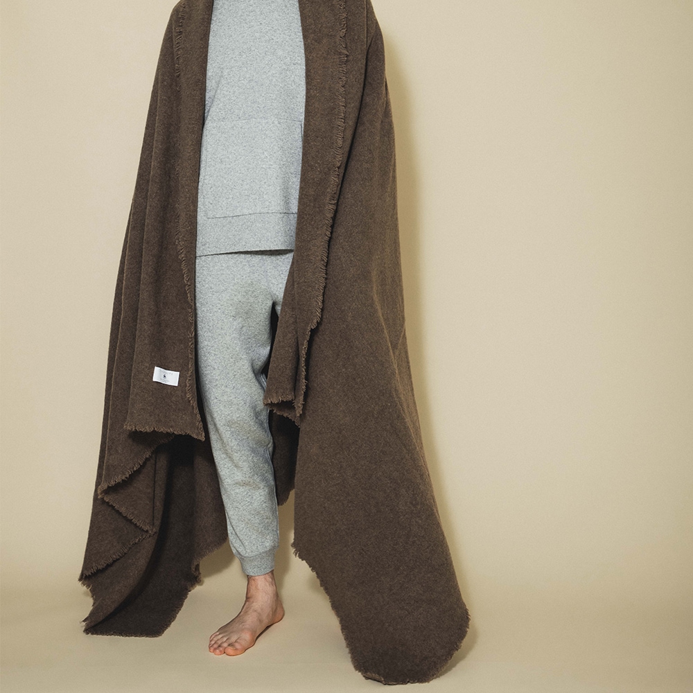 カシミヤ100％ 手仕上げブランケット | Blanket | FUKAKINET