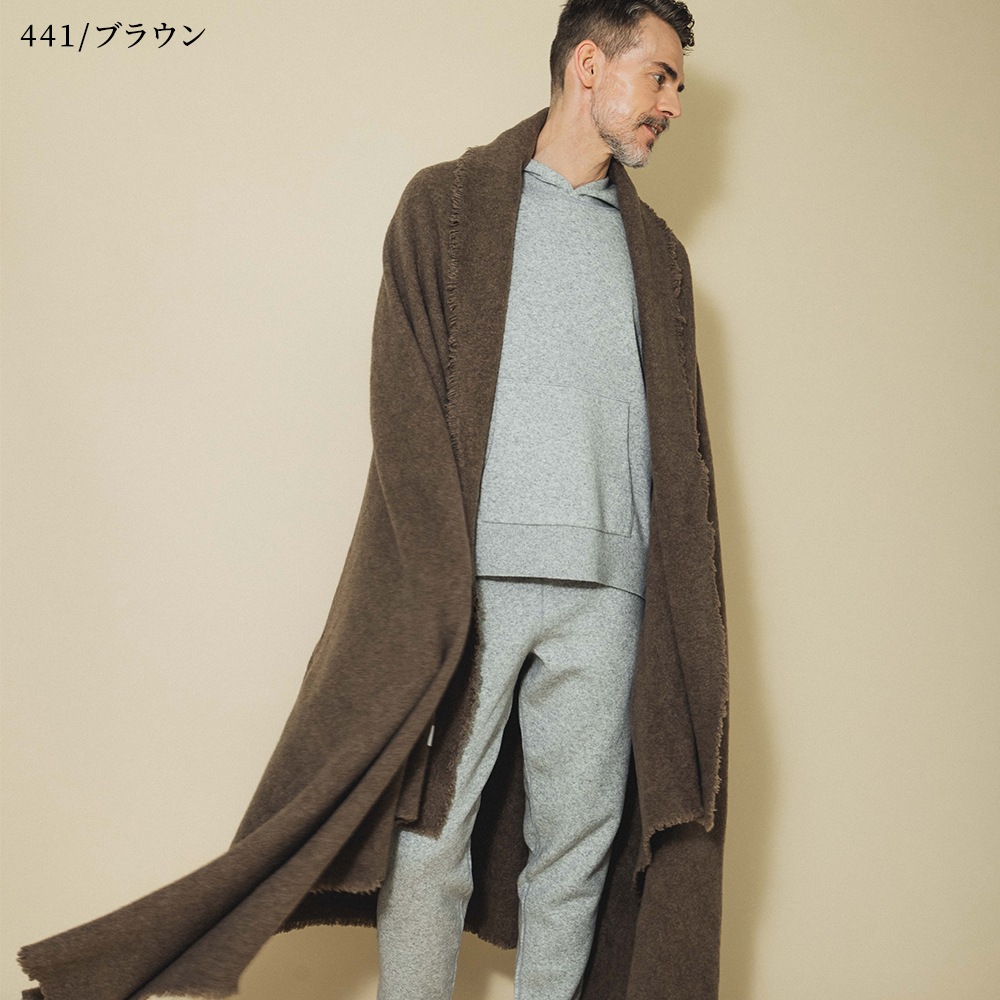 カシミヤ100％ 手仕上げブランケット | Blanket | FUKAKINET