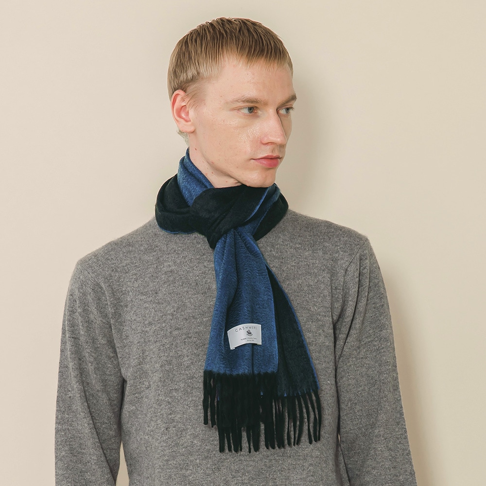 カシミヤ100％ シングルリバーミニマフラー | Muffler | FUKAKINET