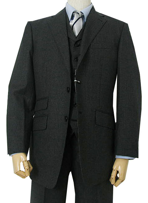 キングサイズ】 スーツ メンズ 秋冬 スリーピース 3つボタン
