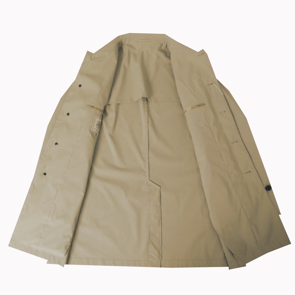 ジェイプレス(J.PRESS) 超軽量 ステンカラーコート ベージュ系 0002 L