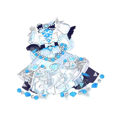 アイプリバース APR1-010 ジュエルバズリウムアクアマリンワンピ ☆4