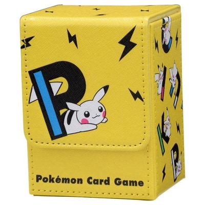 ポケモンカードゲーム フリップデッキケース PIKAPIKACHU YE【宅配便