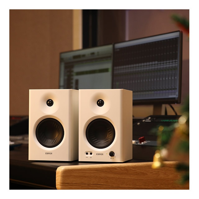 Edifier MR4 モニタースピーカー 42W TRSバランス入力 全2色 ED-MR4