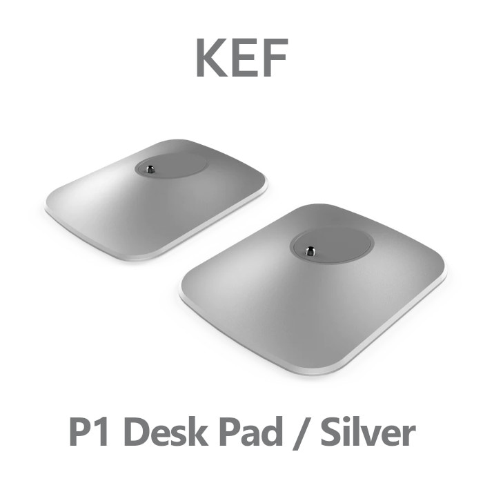 在庫有」KEF P1 Desk Pad シルバー ペア LSX II 用デスクスタンド