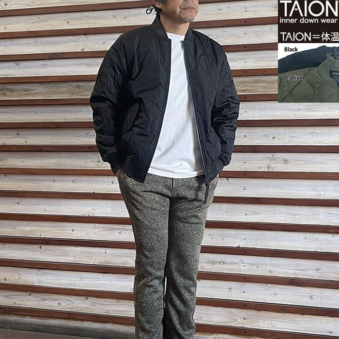 SALE20%OFF】TAION 体温 タイオン ミリタリー MA-1 ダウンジャケット