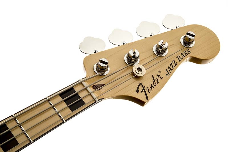 Fender Geddy Lee Jazz Bass®, Maple Fingerboard, Black