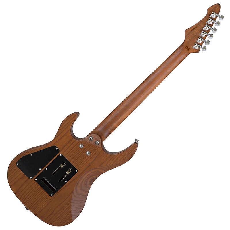 ARIA PRO II MAC-DLX STBR(Stained Brown) エレキギター〈アリアプロII