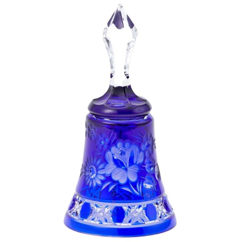 マイセンクリスタル マイセンフラワー 色被せディナーベル MFW/17037