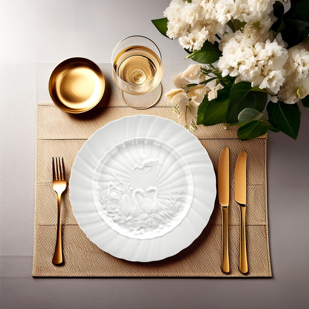 マイセン スワンホワイト プレート 000000/05479 | スワン | ドイツの