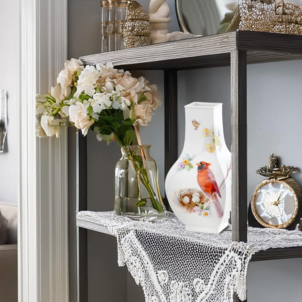 マイセン 花瓶「ショウジョウコウカンチョウ」 50263/61A274 | 世界