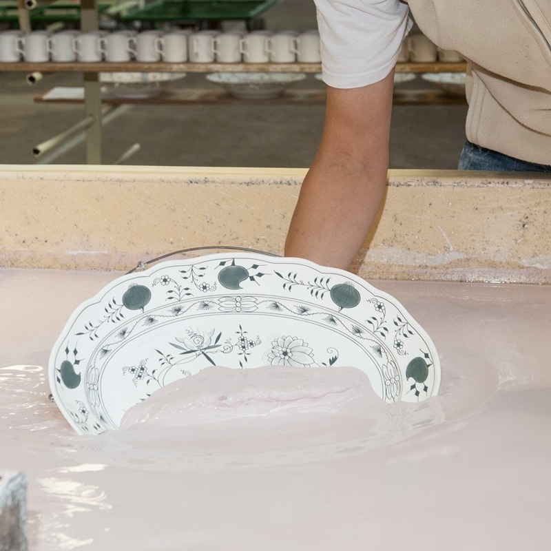 マイセン ブルーオニオン プレート 20cm 800101/00472 | ブルー