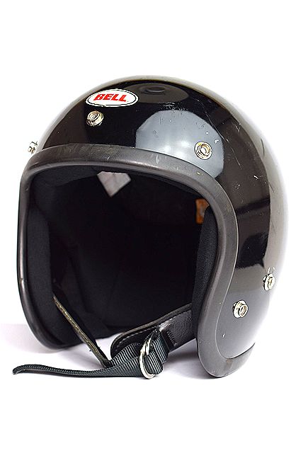 ☆リペア済み！ 1970's BELL R-T ビンテージ ジェット ヘルメット 黒