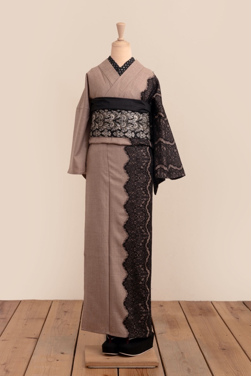 セオα夏着物・浴衣（文鳥/黒） SAK-SK43101a | さく研究所