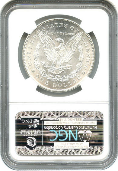 アンティークコイン アメリカ 1ドル モルガン銀貨1878-S ＄1 NGC/CAC
