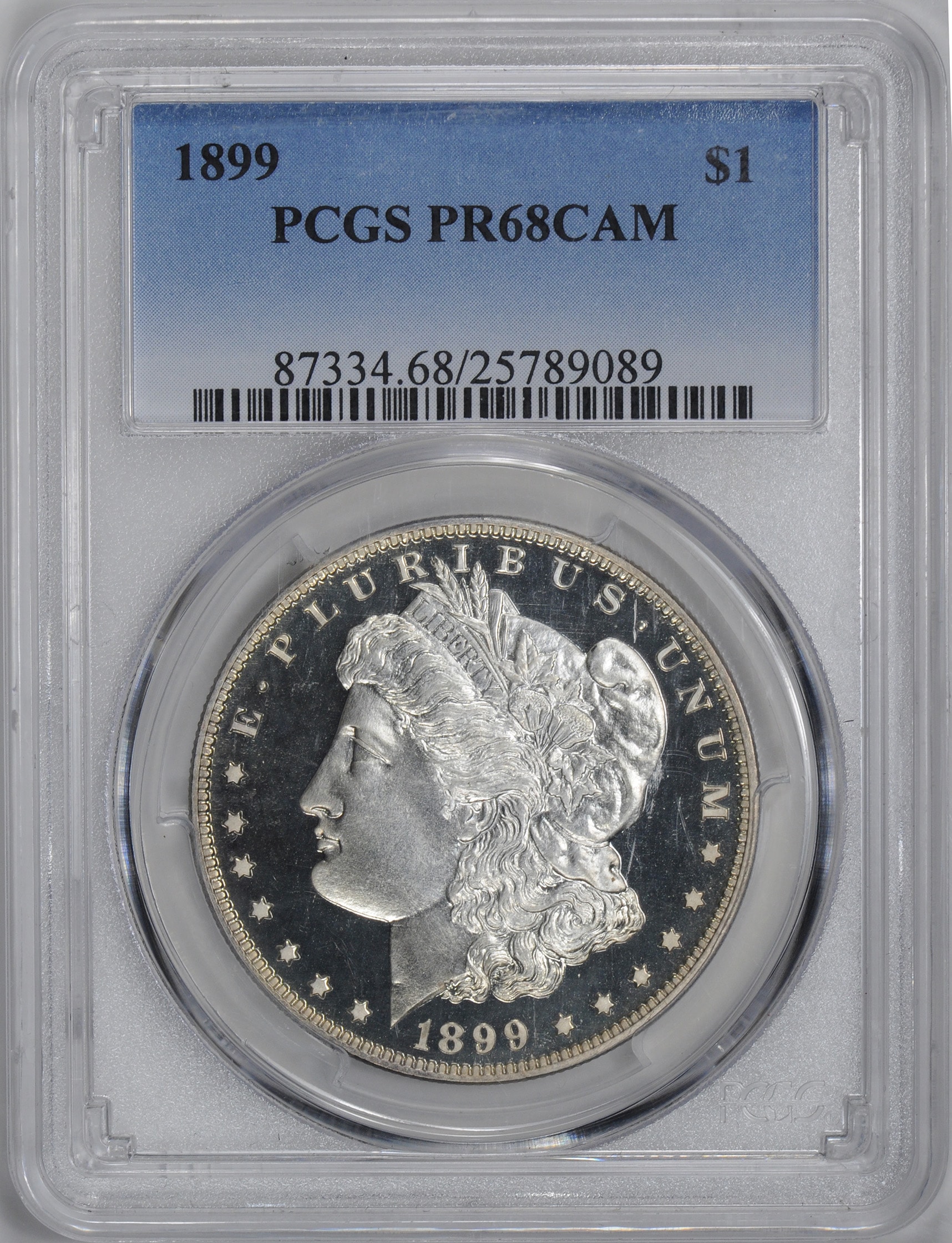 アンティークコイン アメリカ 1ドル モルガン銀貨1899 ＄1 PCGS