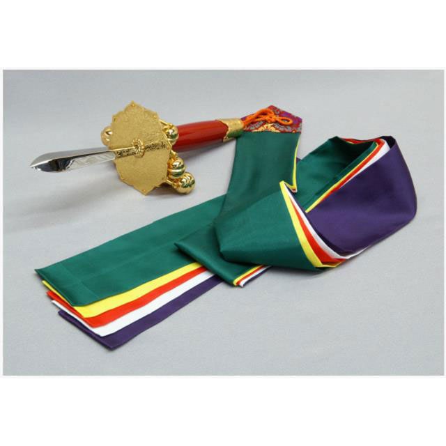 神楽鈴鉾先型 神楽鈴 五色房付 | 法務用品,神道用 | 作務衣と仏具の