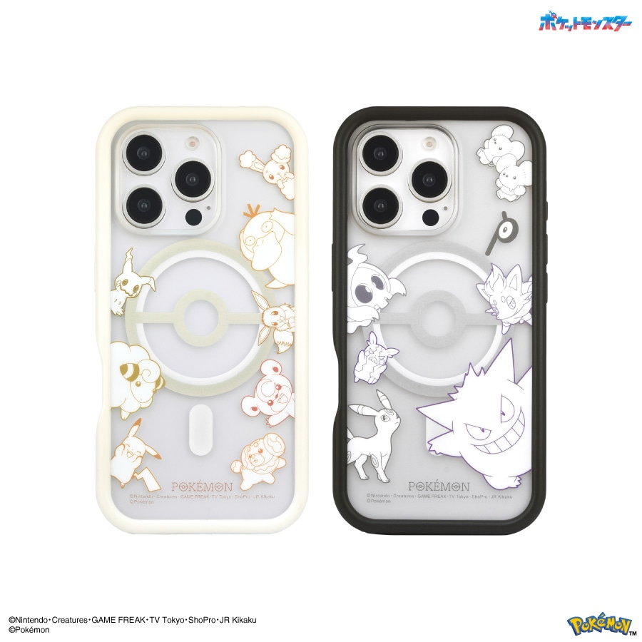 ポケットモンスター iPhone16 Pro MagSafe 対応 プランプフレーム