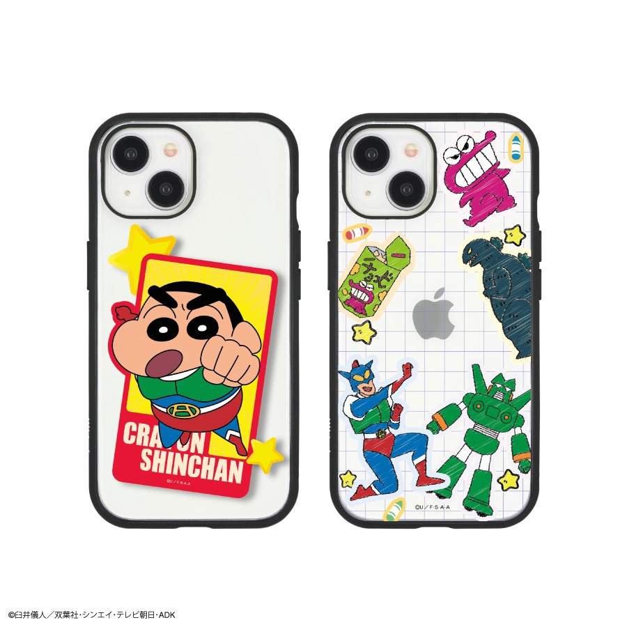 クレヨンしんちゃん IIIIfit Clear iPhone15 / 14 / 13 対応 ケース