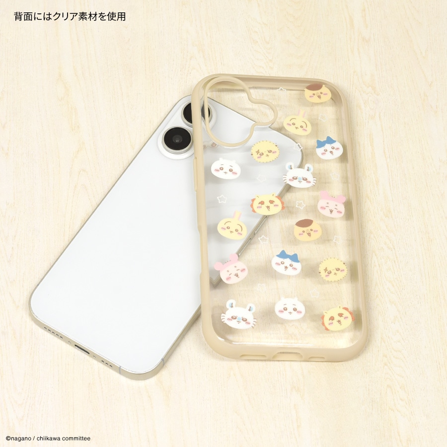 ちいかわ IIIIfit Clear iPhone16 対応 ケース | た行,ちいかわ