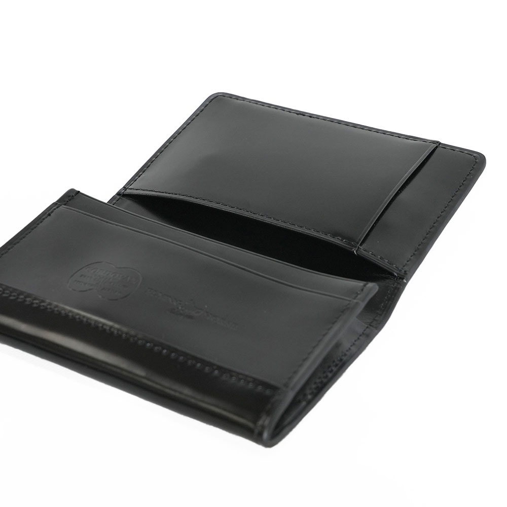 名入れ無料] コードバンレザー フルホースレザー 馬革 名刺入れ メンズ