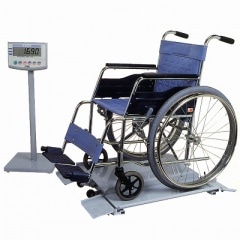 車いす用体重計 ウエイトロンIII 【福祉発明品ショップ本店】