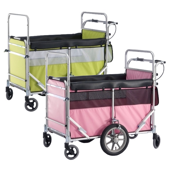 五十畑工業 お散歩カー ミニミニ (～3人用) 【福祉発明品ショップ本店】