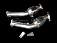 Power Craft製 日産 Z34 用 メタル触媒 (A/T M/T 保安基準適合排ガス