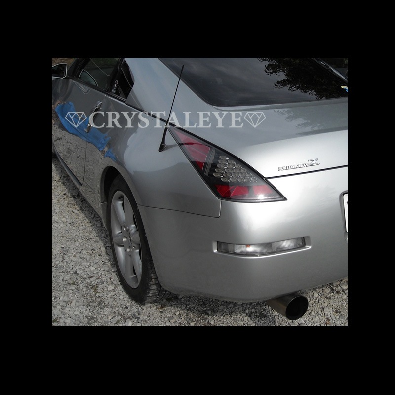 Z33 フェアレディZ LEDテール 純正後期ルック ブラックタイプ