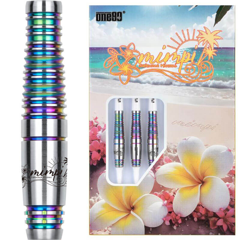 ONE80 Mimpi2 ミンピ2 レインボー 2BA18g 佐久間比呂美選手 ダーツ バレル