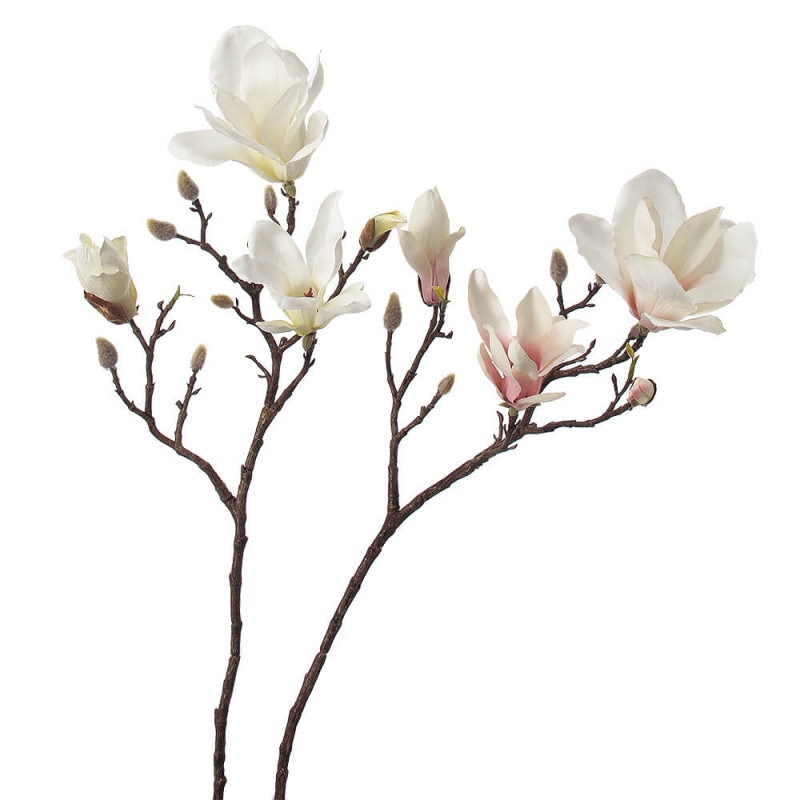 マグノリア×3 つぼみ×1 A-33255【造花】通販｜GREEN PIECE