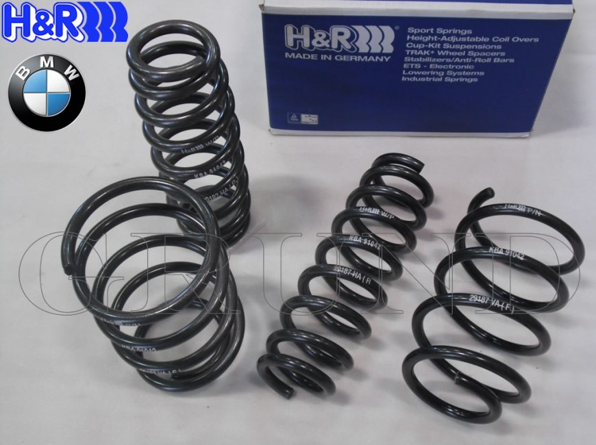 H&R ダウンサス 29187-1【H&R Sport Springs】 スポーツスプリング