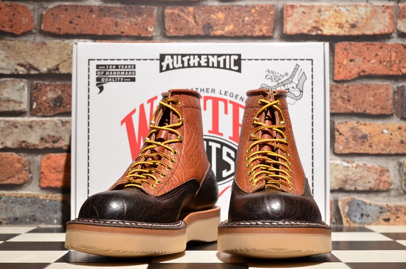 ホワイツ ノースウエスト 8.0E ブルハイド ブラウン×シェンナ