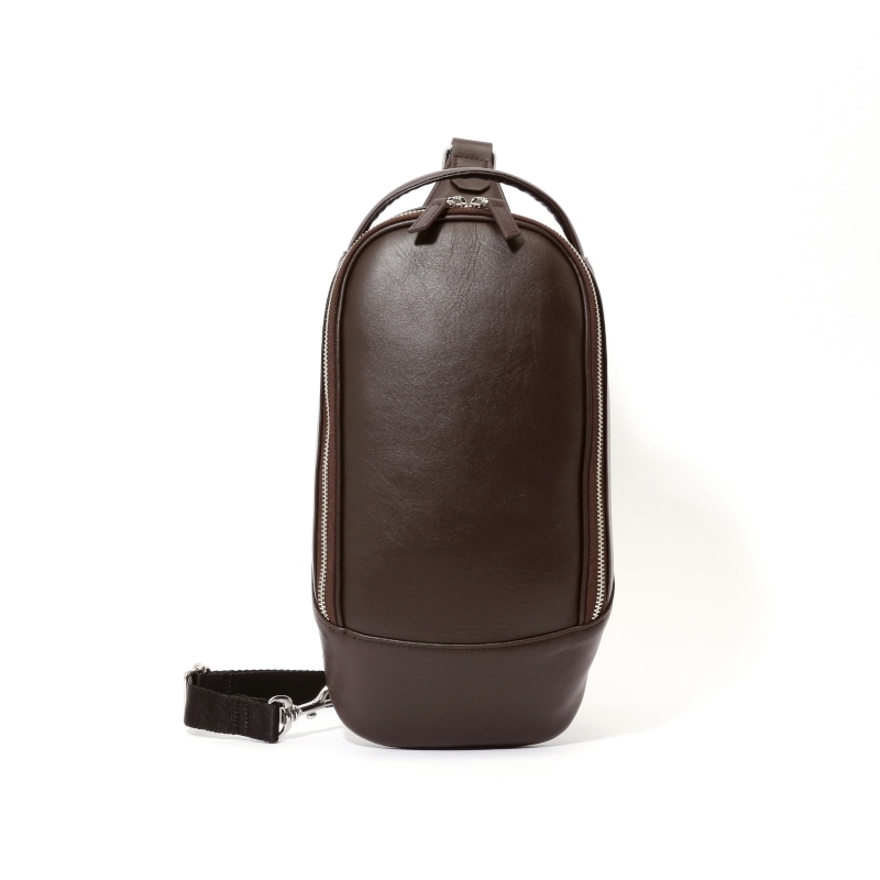 H&D Leather】 ボディバッグ HDB-L7N ダークブラウン 5464200220