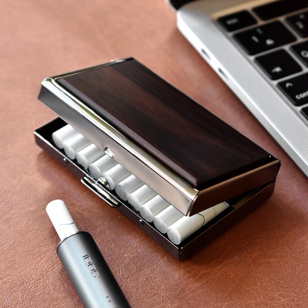 生産終了】□【プレミアム】「IQOS HEATSTICKS CASE（黒檀）」IQOS