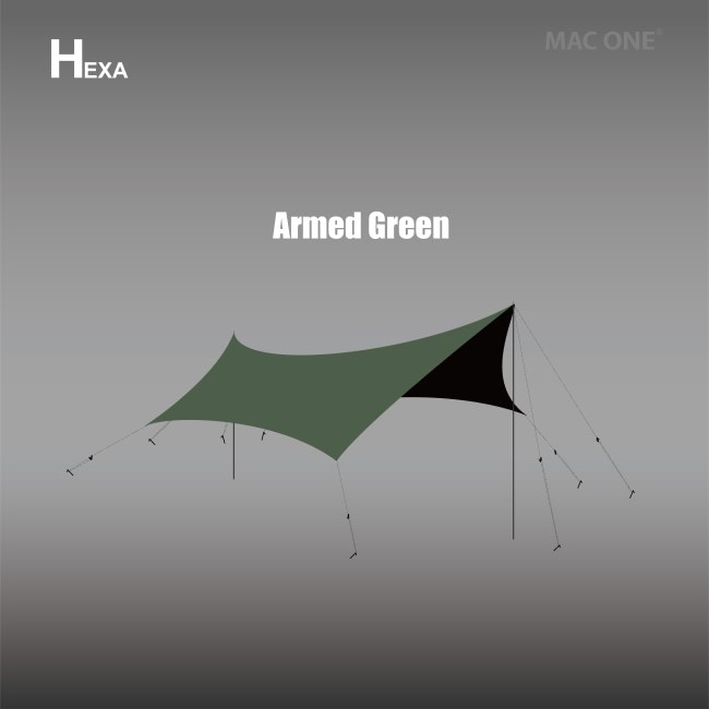 マックアウトドア Mac Outdoor Mac One マックワン ヘキサタープ M