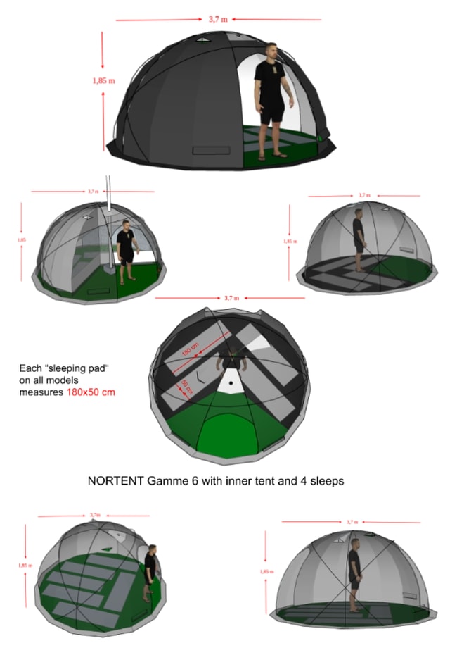 ノルテント NORTENT ギャム6 PC Gamme6 PC ポリコットン | GLAGH グラフ