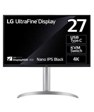 LG 27UQ850-W 27型4Kモニター Nano IPS BLACK : LG モニター