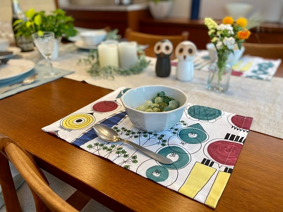 ランチョンマット（2枚セット） picknick／Almedahls | キッチン