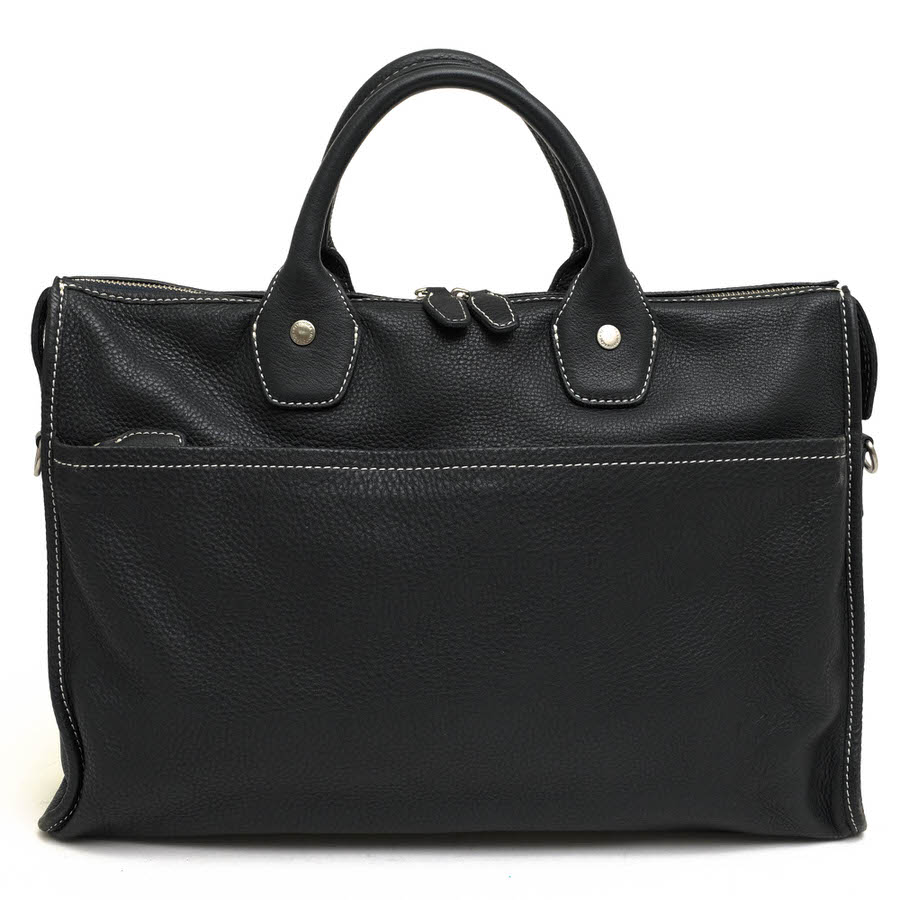 Kitamura Y-0682 15801 / キタムラ イタリアンレザー 牛革 シボ革