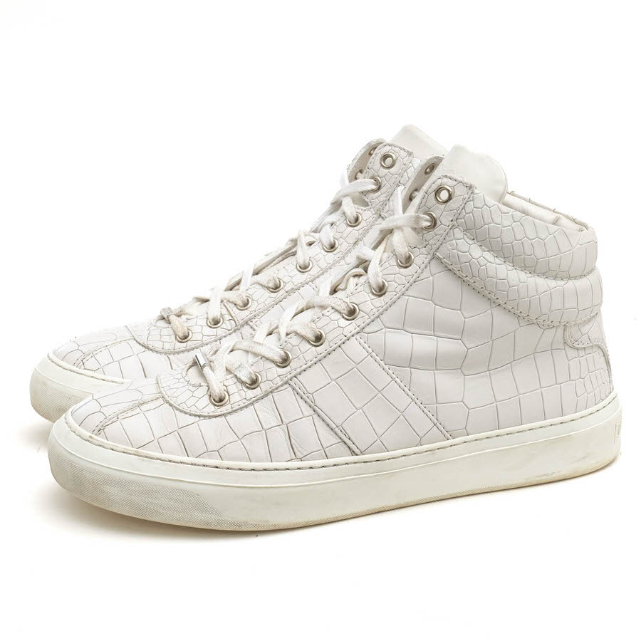 Jimmy Choo BELGRAVIA / ジミーチュウ 牛革 定番 クロコ型押し