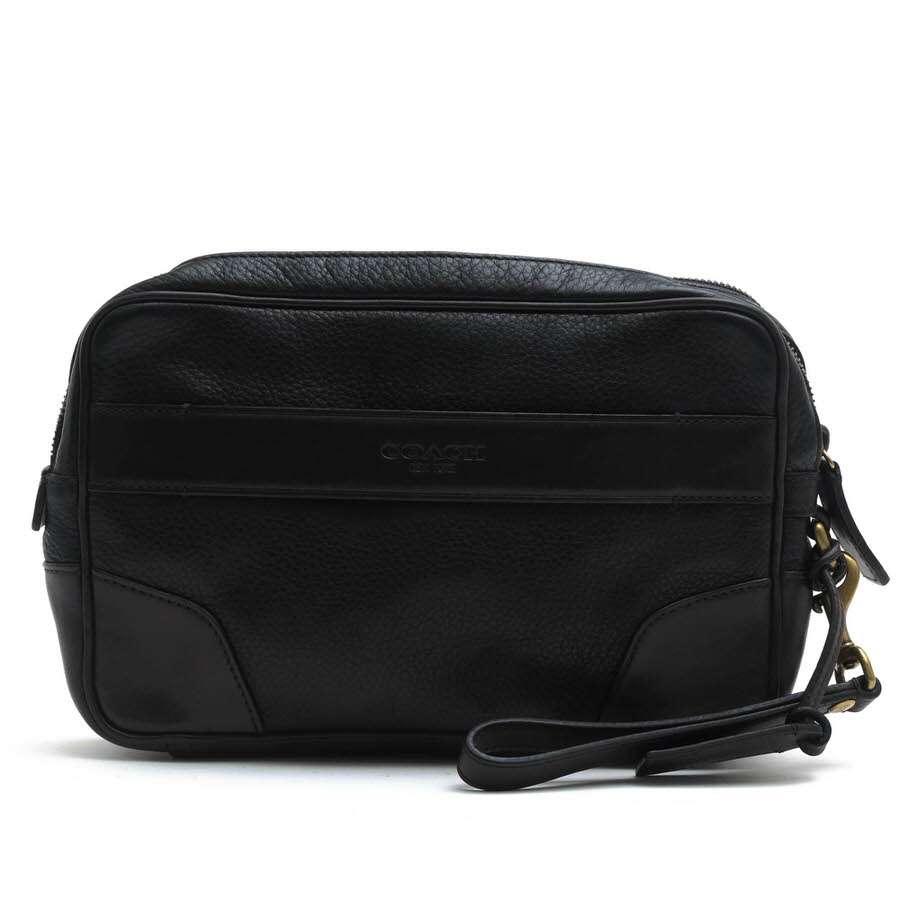 COACH / コーチ トラベルオーガナイザー PEBBLE GRAIN LEATHER ペブル