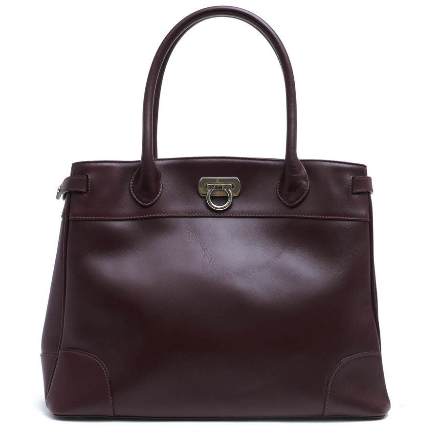 den HAMANO classic tote クラシックトート / 傳濱野 牛革 レッド