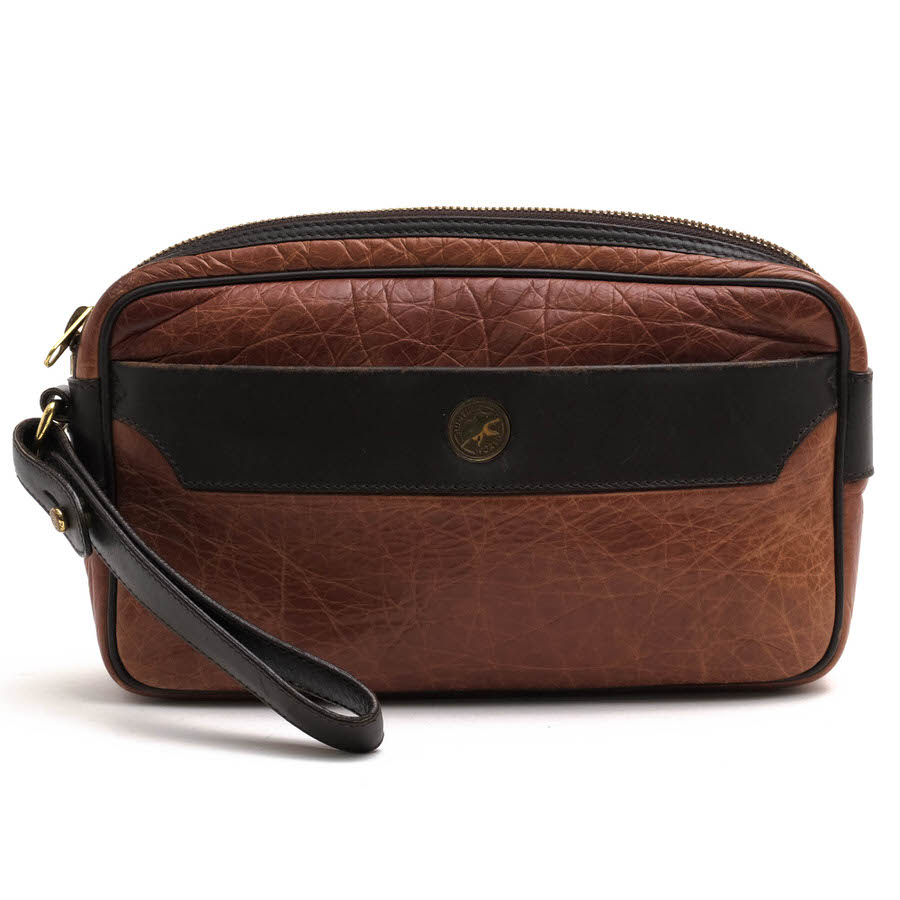 HUNTING WORLD / ハンティングワールド 牛革 カウハイド ブラック 黒